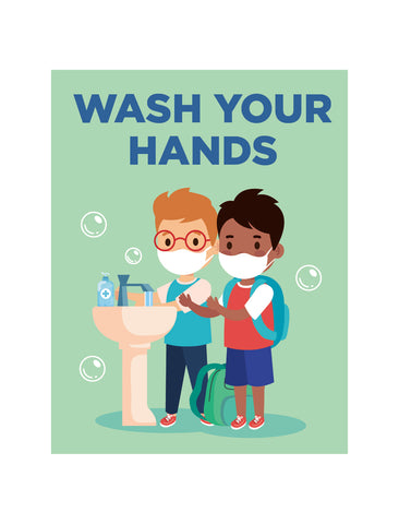 Wash Your Hands (4 Pack) / SCH-0052