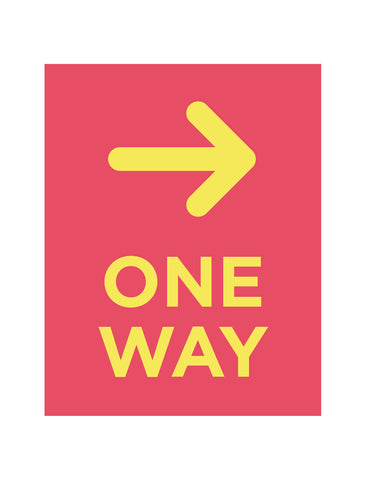 One Way Right (4 Pack) / SCH-0049