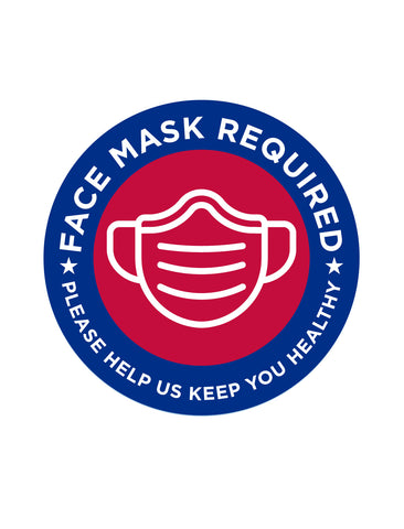 Mask Rquired (4 Pack) / VOT-0003